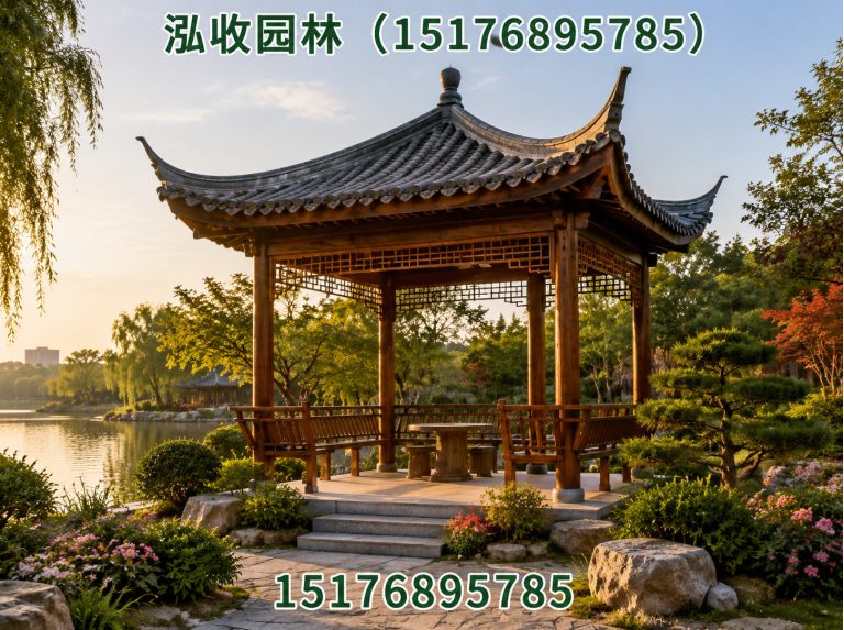 遂宁京津冀防腐木工程展示图